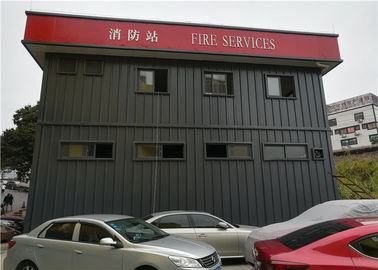Costruzione leggera della struttura d'acciaio per la caserma dei pompieri a due piani