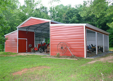 Risparmio di lavoro dell'ombra del garage dei Carports pre fabbricati d'acciaio durevoli delle costruzioni