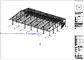 Montaggio della struttura di acciaio Q235 per la costruzione della tettoia di stoccaggio