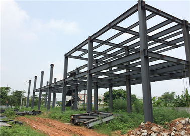 Magazzino leggero prefabbricato della struttura d'acciaio del muro di mattoni per configurazione facile dell'ufficio
