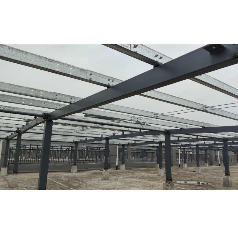 Q235Z Struttura in acciaio Struttura in acciaio per installazione sistema di energia solare