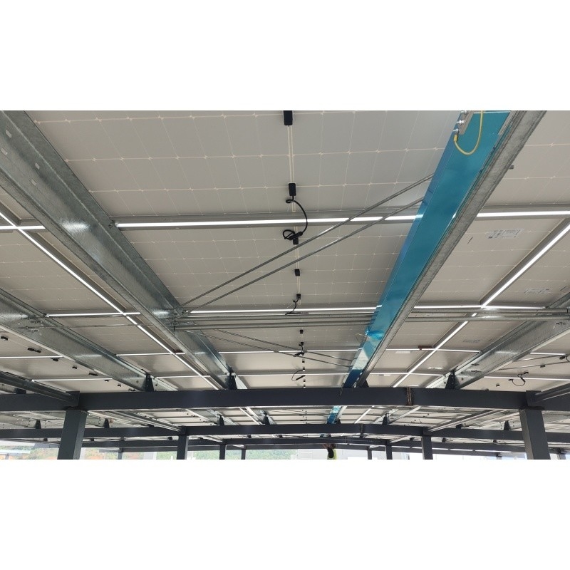 Q235Z Struttura in acciaio Struttura in acciaio per installazione sistema di energia solare
