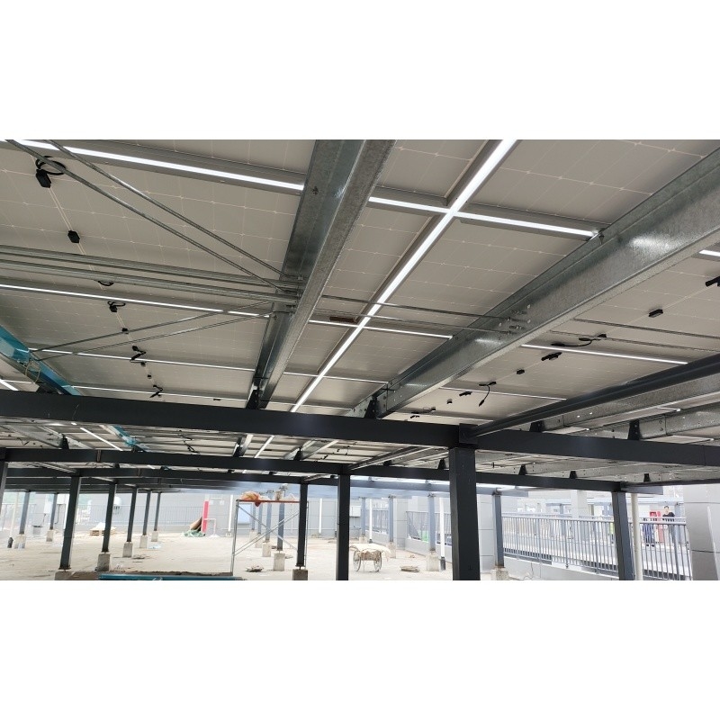 Q235Z Struttura in acciaio Struttura in acciaio per installazione sistema di energia solare