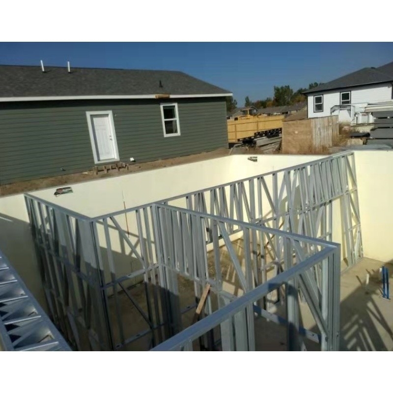 LUXURY LIGHT STEEL FRAME HOUSE LUXURY STEEL VILLA PREFAB VILLAS per la casa estiva