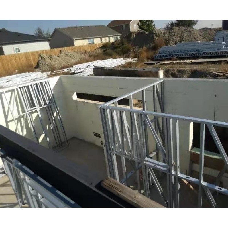 LUXURY LIGHT STEEL FRAME HOUSE LUXURY STEEL VILLA PREFAB VILLAS per la casa estiva
