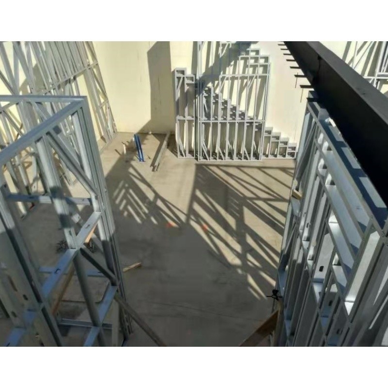 LUXURY LIGHT STEEL FRAME HOUSE LUXURY STEEL VILLA PREFAB VILLAS per la casa estiva