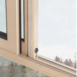 Il finestrino scorrevole in lega di alluminio con isolamento termico da 80 mm è adatto per balcone, cucina e altri spazi domestici
