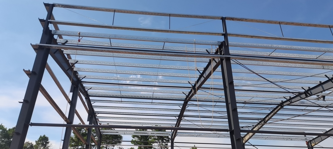 Struttura in acciaio prefabbricata galvanizzata a caldo Materiale metallico