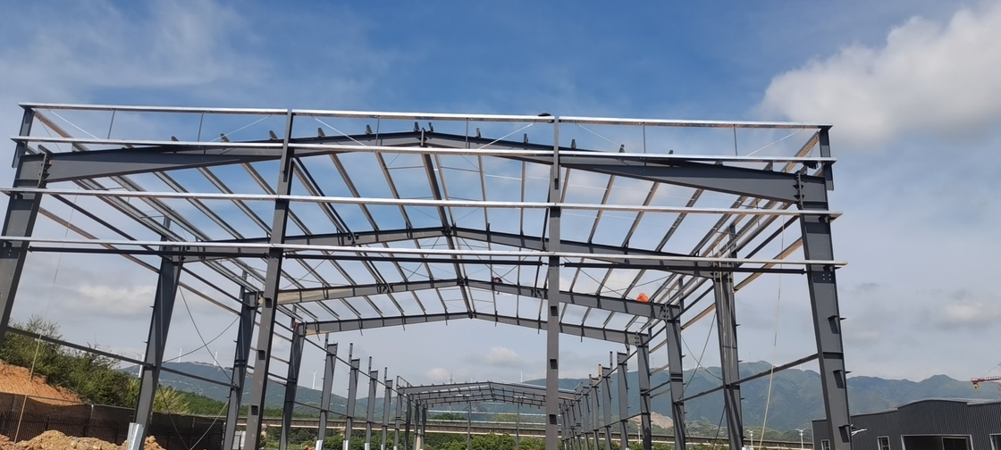 Struttura in acciaio prefabbricata galvanizzata a caldo Materiale metallico
