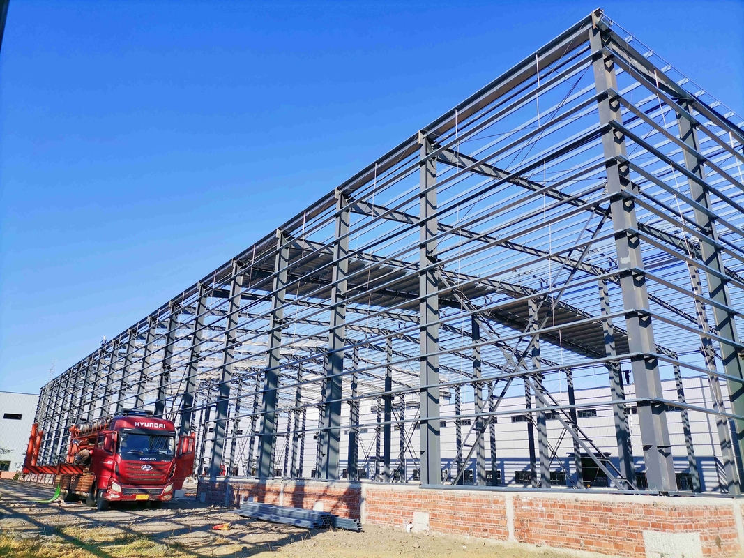 Struttura di acciaio leggero di alta qualità struttura di fabbrica per la produzione industriale edificio magazzino