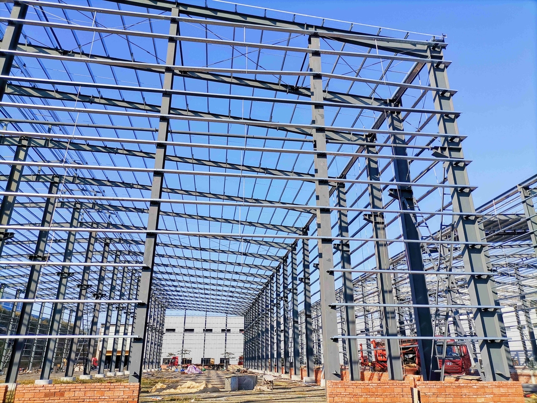 Struttura di acciaio leggero di alta qualità struttura di fabbrica per la produzione industriale edificio magazzino