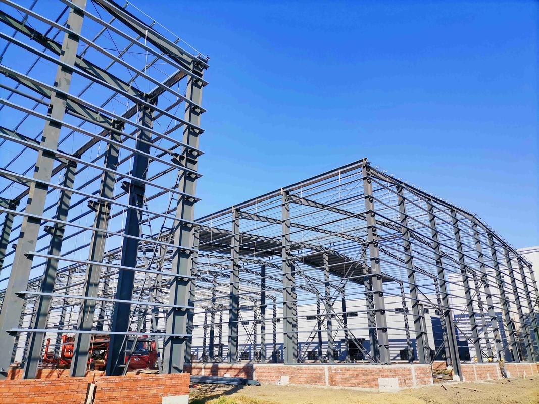 Struttura di acciaio leggero di alta qualità struttura di fabbrica per la produzione industriale edificio magazzino