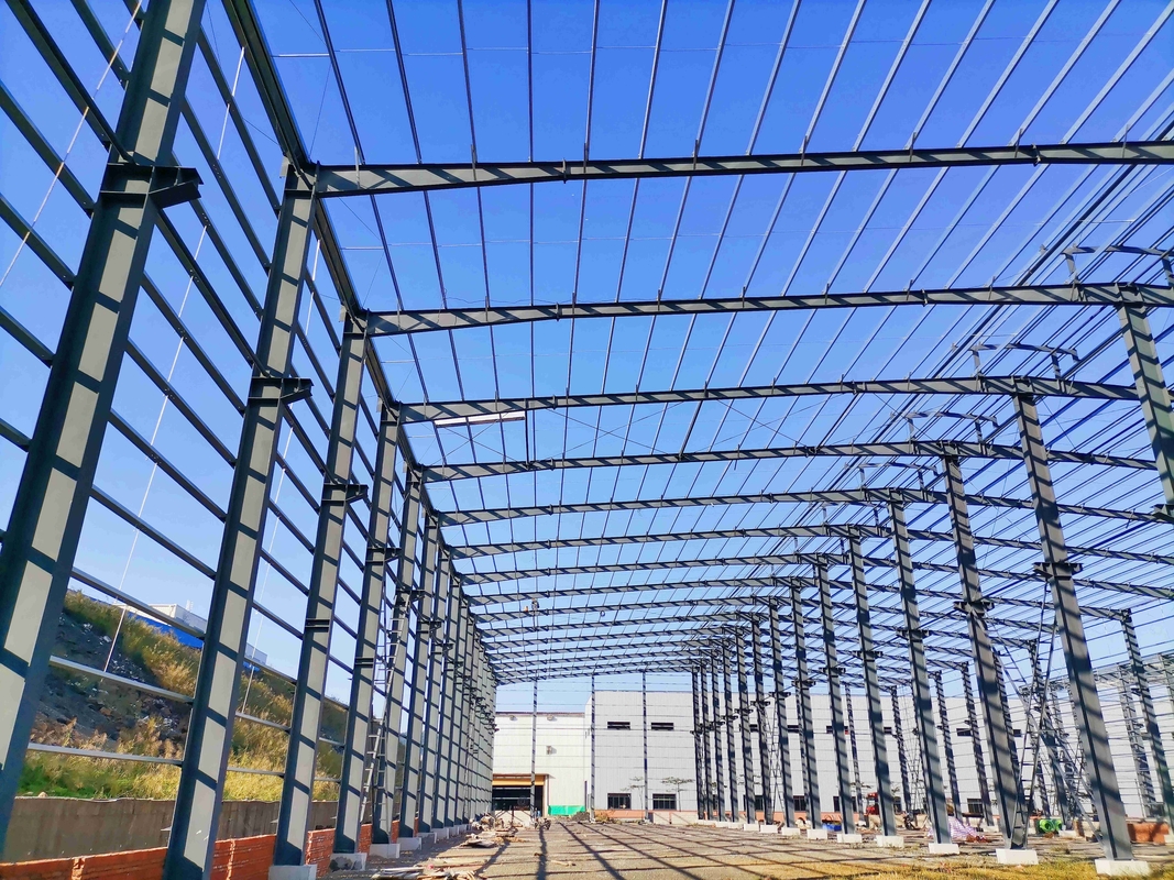 Struttura di acciaio leggero di alta qualità struttura di fabbrica per la produzione industriale edificio magazzino