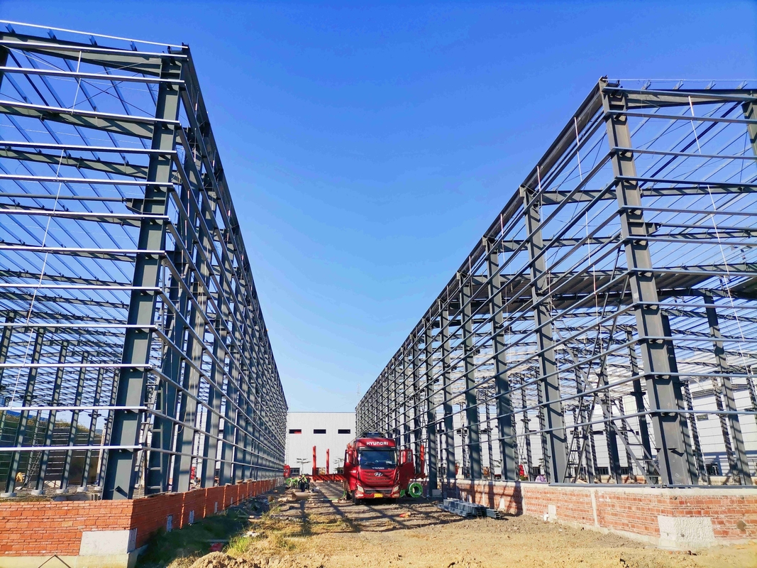 Struttura di acciaio leggero di alta qualità struttura di fabbrica per la produzione industriale edificio magazzino