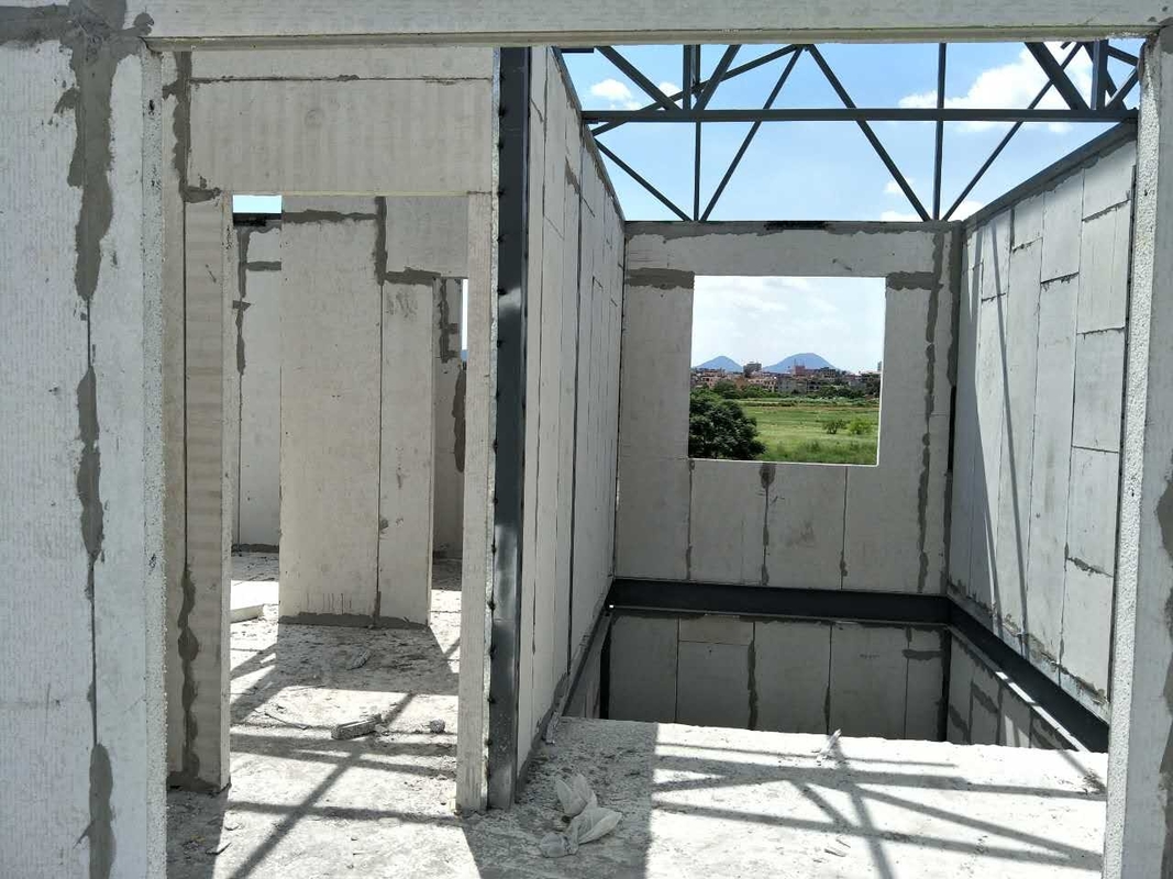 Quadro di acciaio leggero Quilla di acciaio struttura prefabbricata Villa di lusso Casa prefabbricata a due piani
