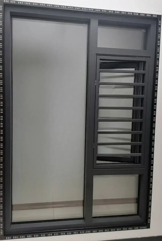 Finestra di casello in stile minimalista moderno con schermo nascosto facile da rimuovere e pulire