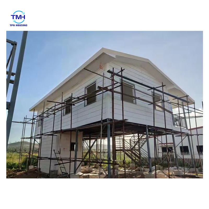 Modernizzate case di struttura in acciaio per villa in acciaio leggero di dimensioni personalizzate